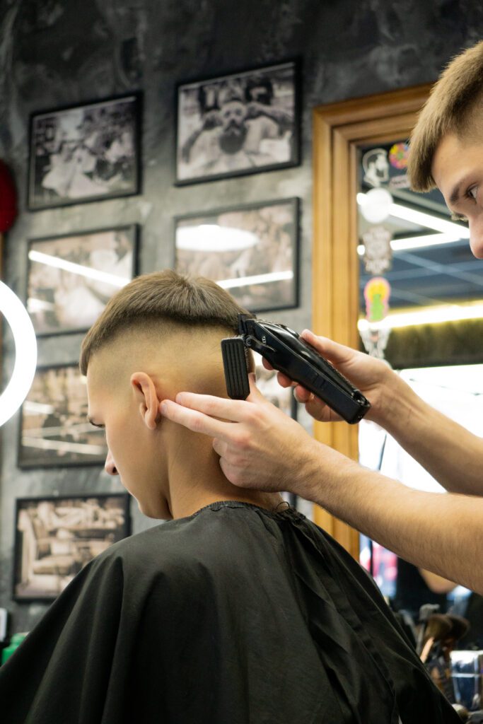 Стрижка машинкою